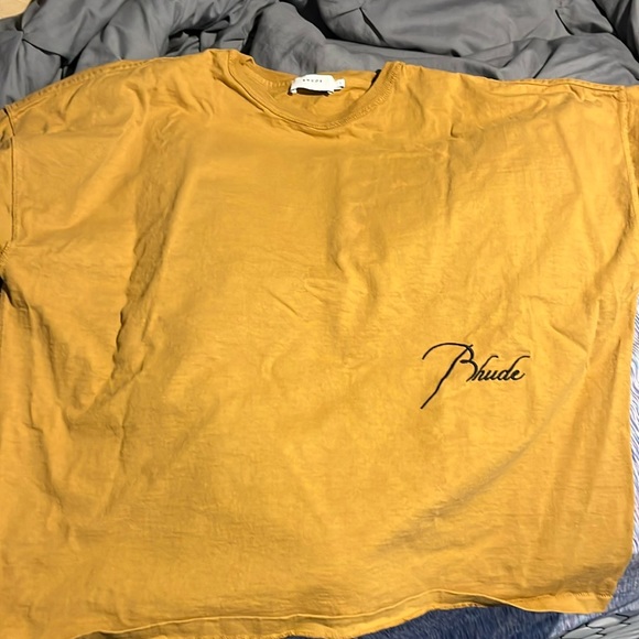 Small rhude t-shirt.